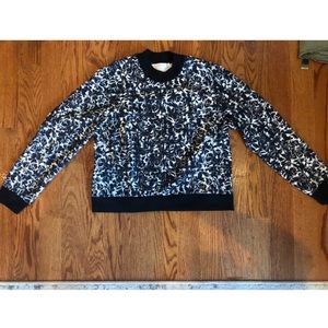 NWOT Tory Burch Neoprene Printed Sweatshirt